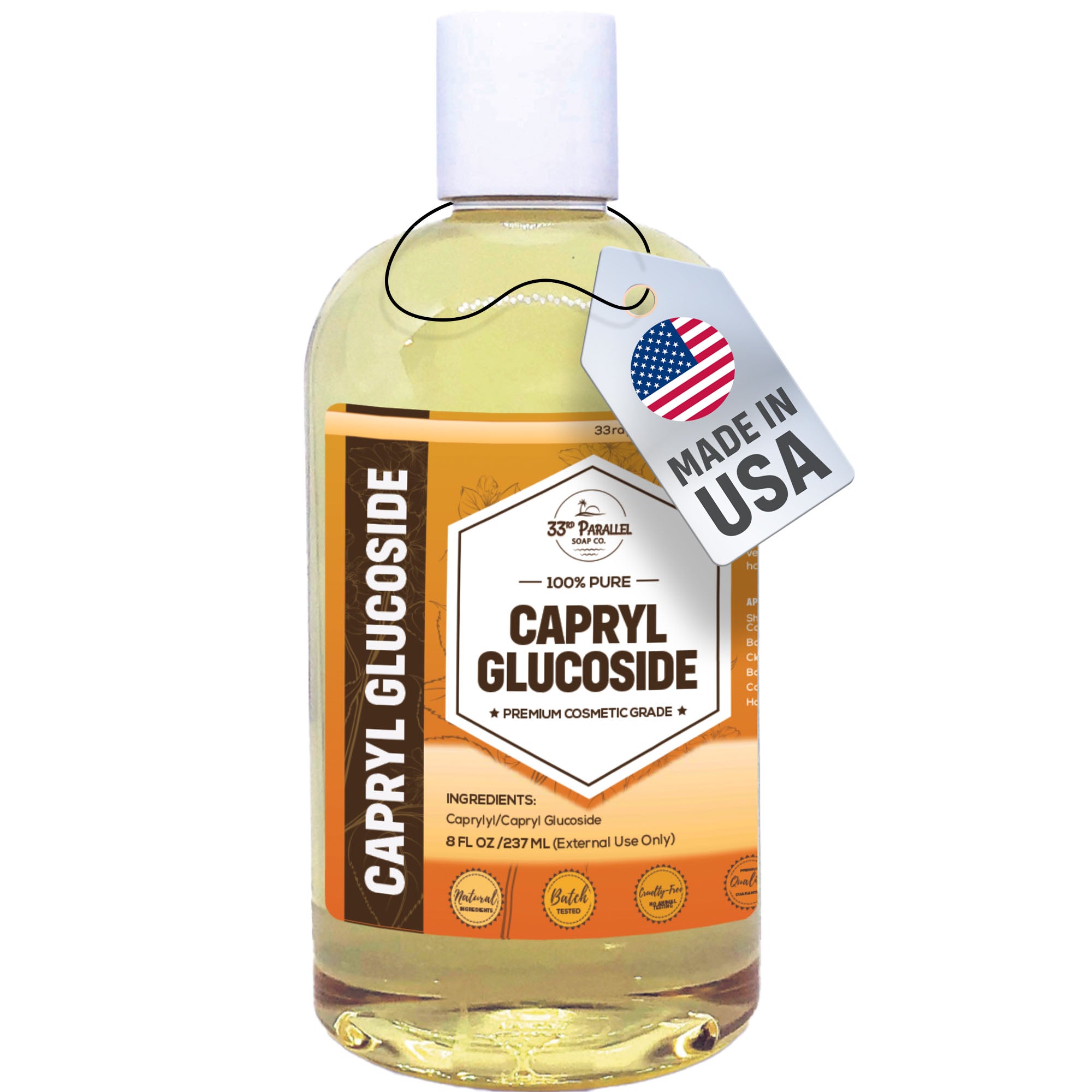 Capryl Glucoside Mild Surfactant for Cleansers | 33rd Parallel Soap ...
