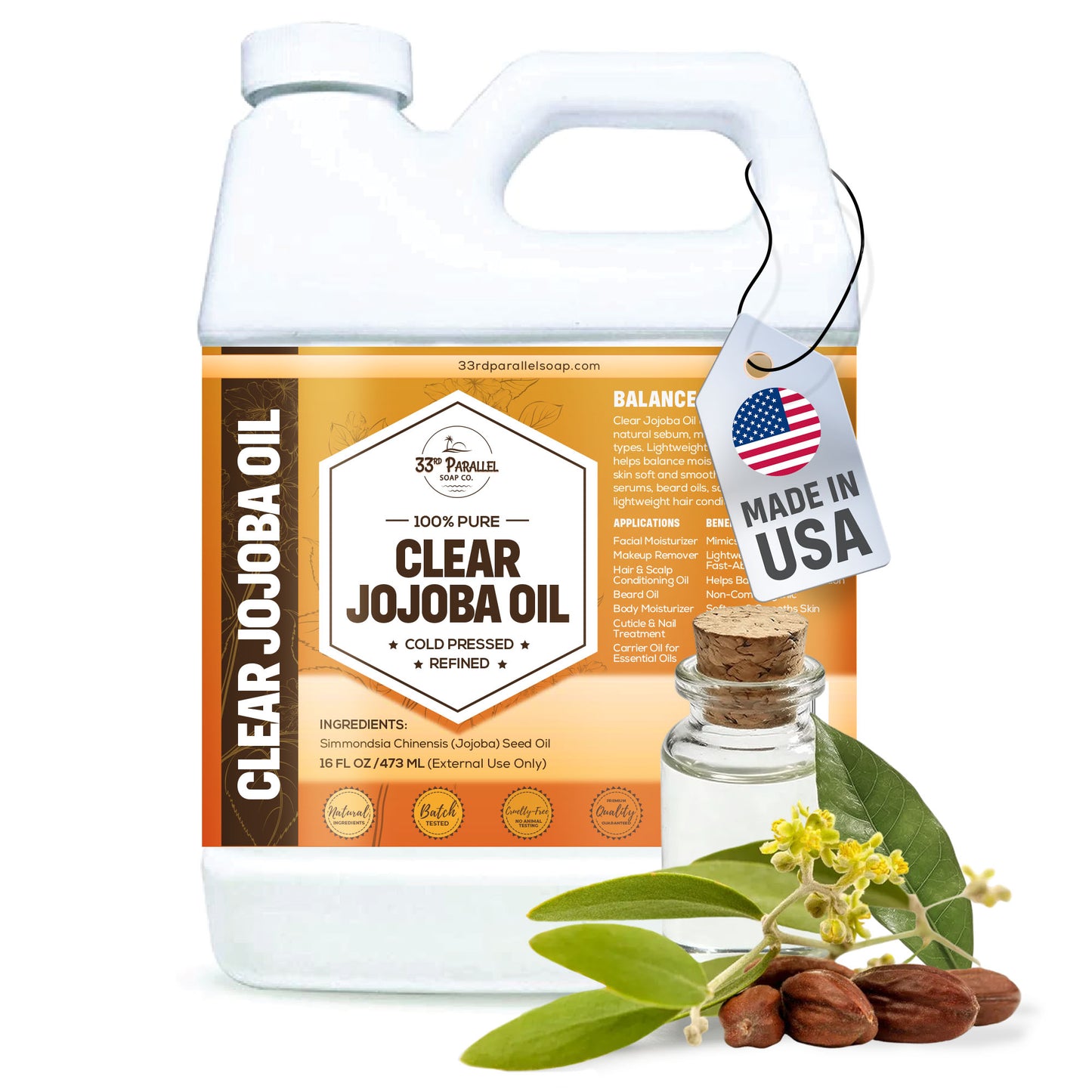 Clear Jojoba Oil