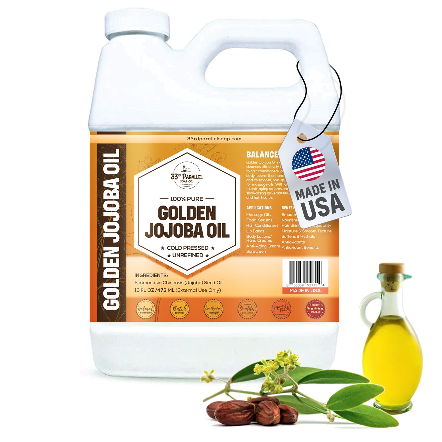 Golden Jojoba Oil