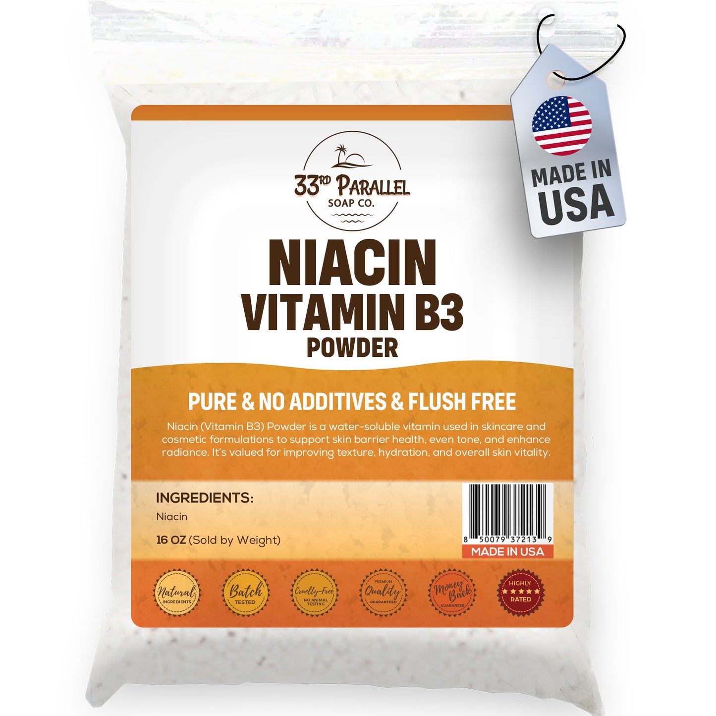 Niacin Vitamin B3 Powder