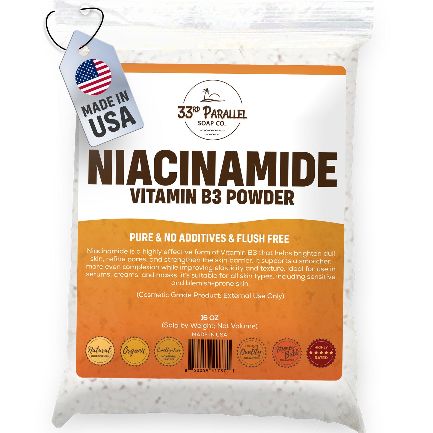 Niacinamide Powder (Vitamin B3)