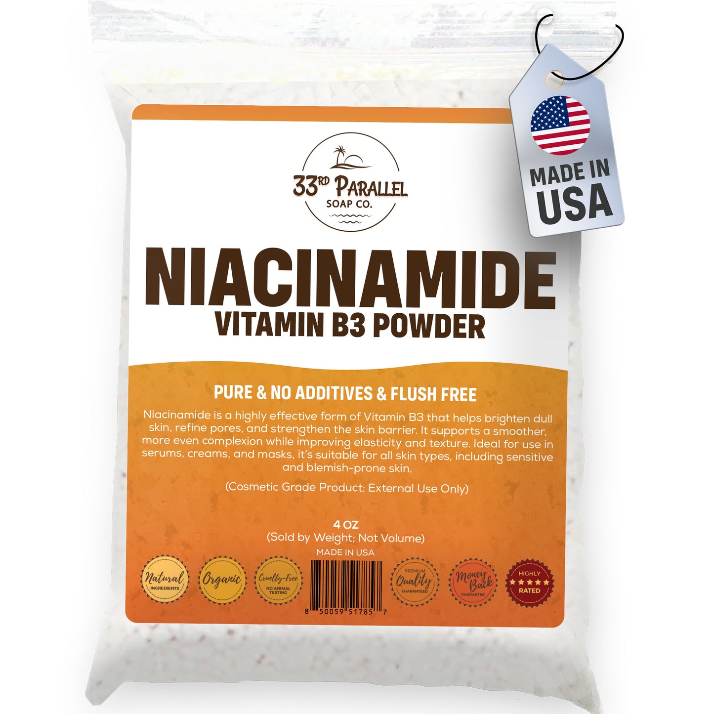 Niacinamide Powder (Vitamin B3)