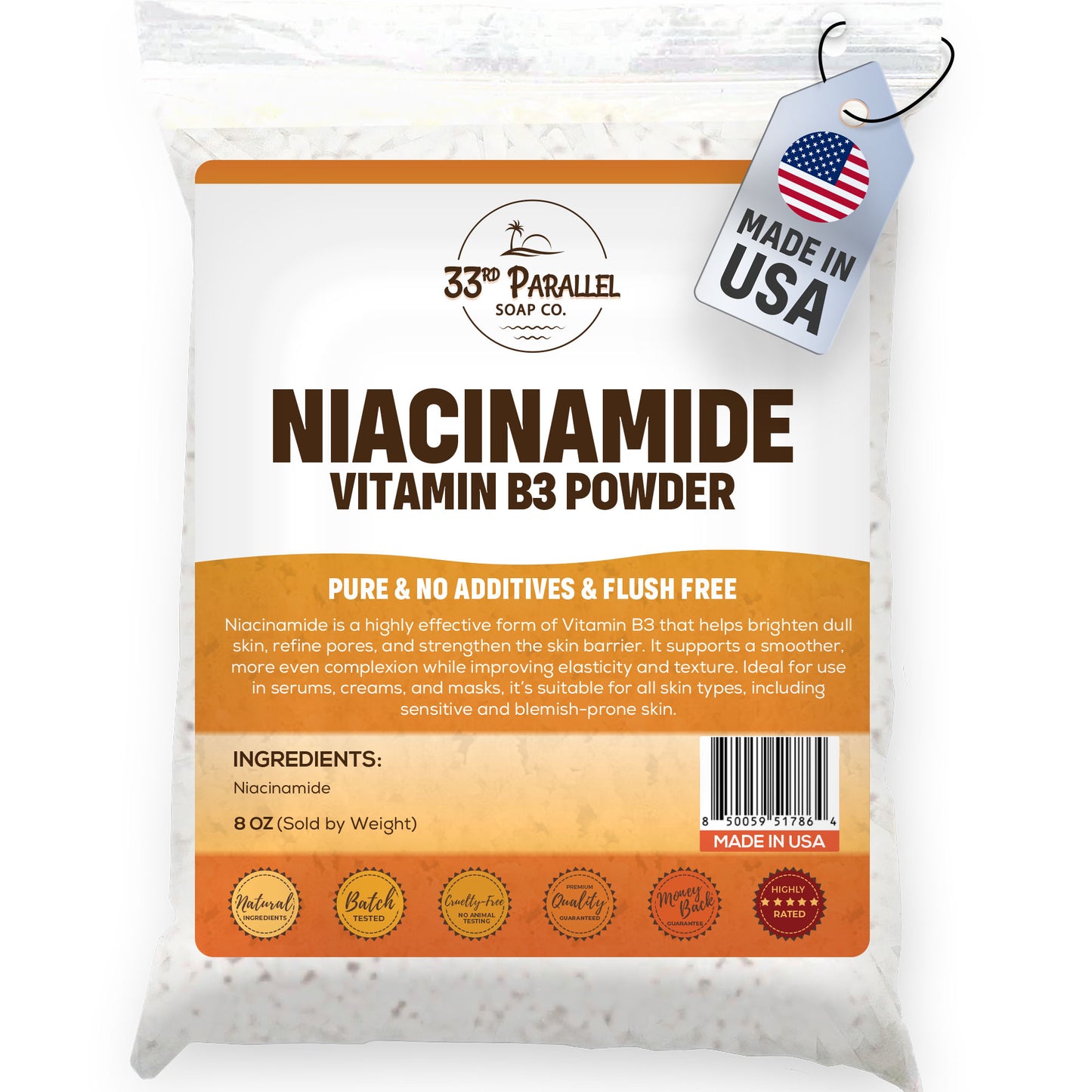 Niacinamide Powder (Vitamin B3)