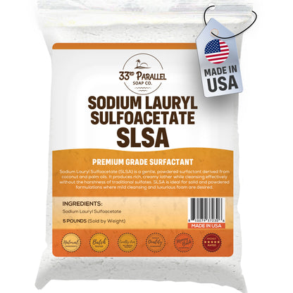 Sodium Lauryl Sulfoacetate (SLSA)
