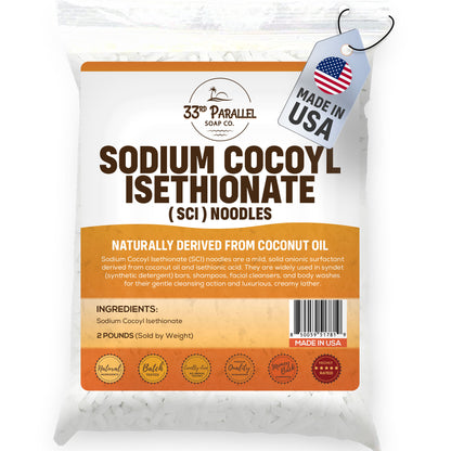 Sodium Cocoyl Isethionate (SCI) Noodles