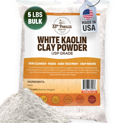 White Kaolin Clay