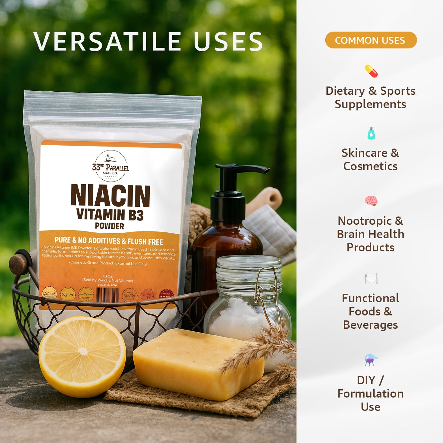 Niacin Vitamin B3 Powder