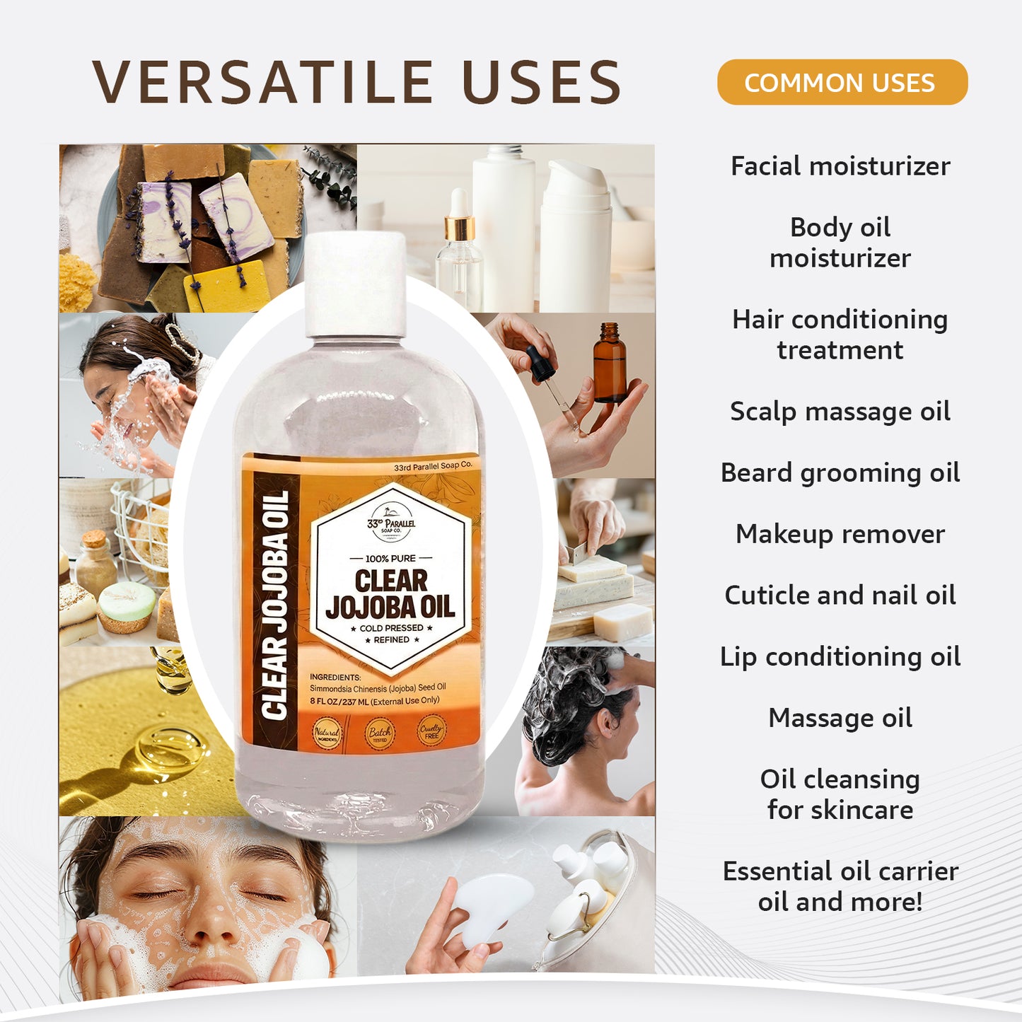 Clear Jojoba Oil