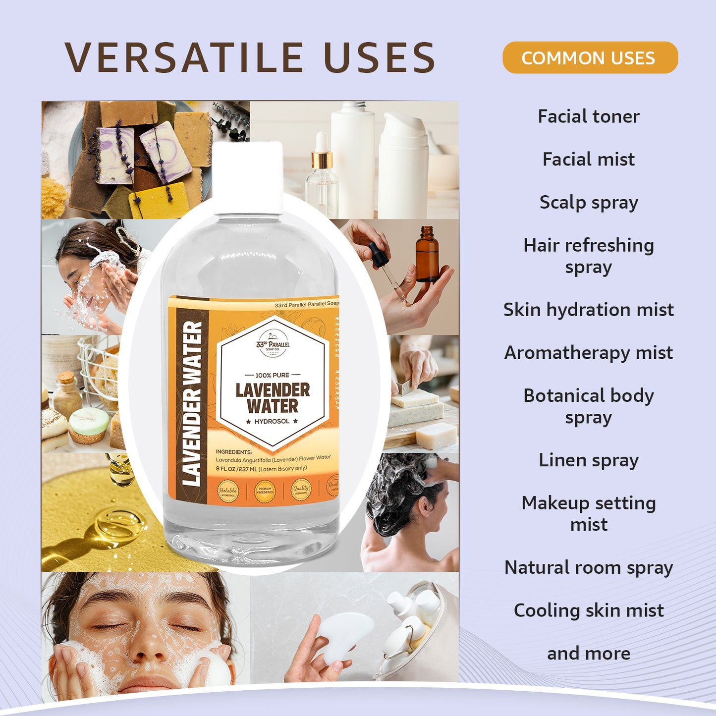 Lavender Water (Hydrosol)