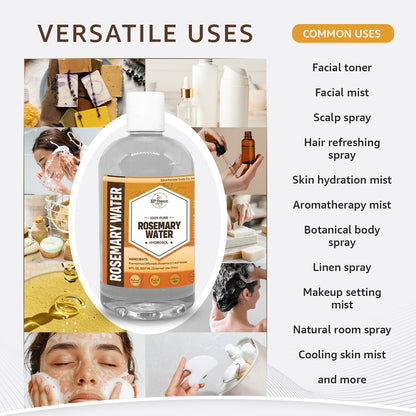 Rosemary Water (Hydrosol)