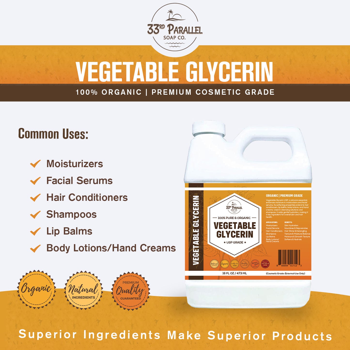 Vegetable Glycerin