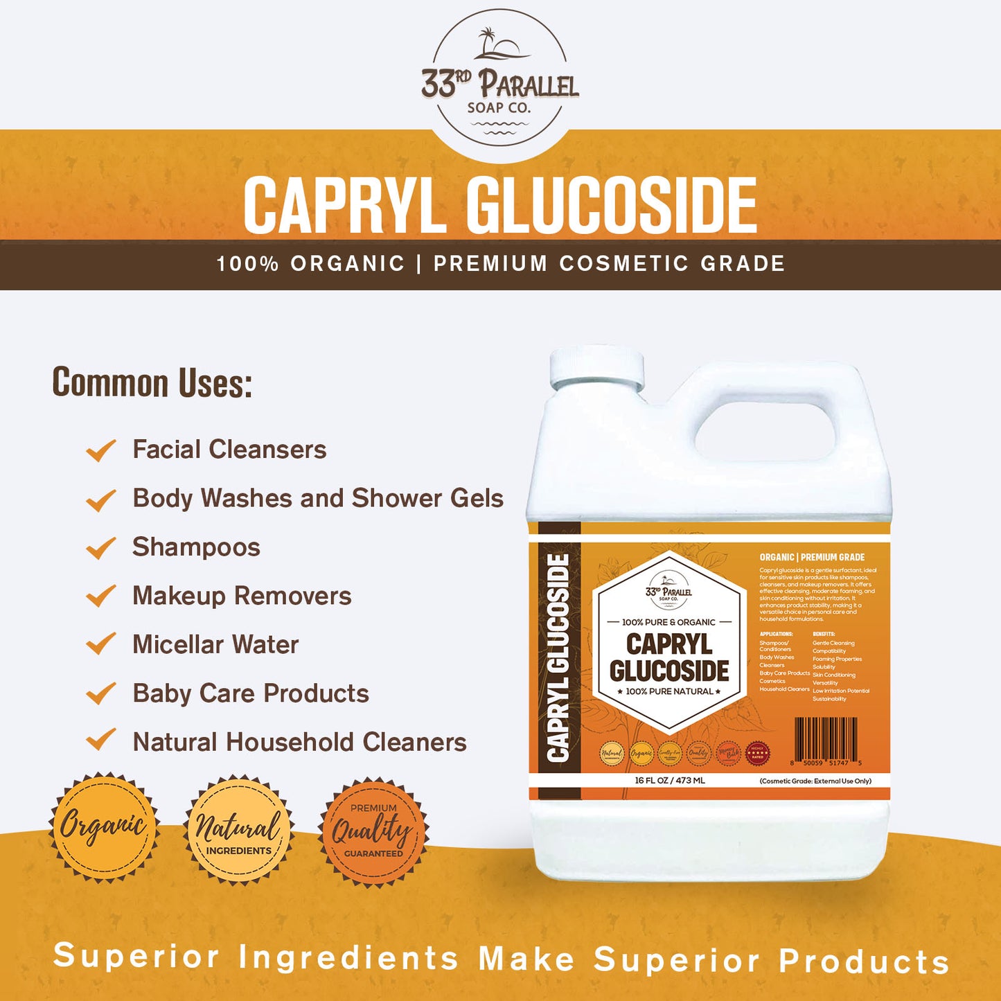 Capryl Glucoside
