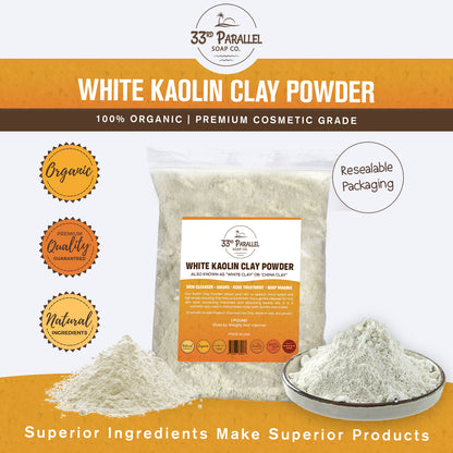 White Kaolin Clay