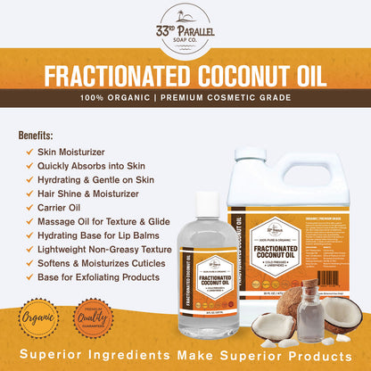 Fractionated Coconut Oil