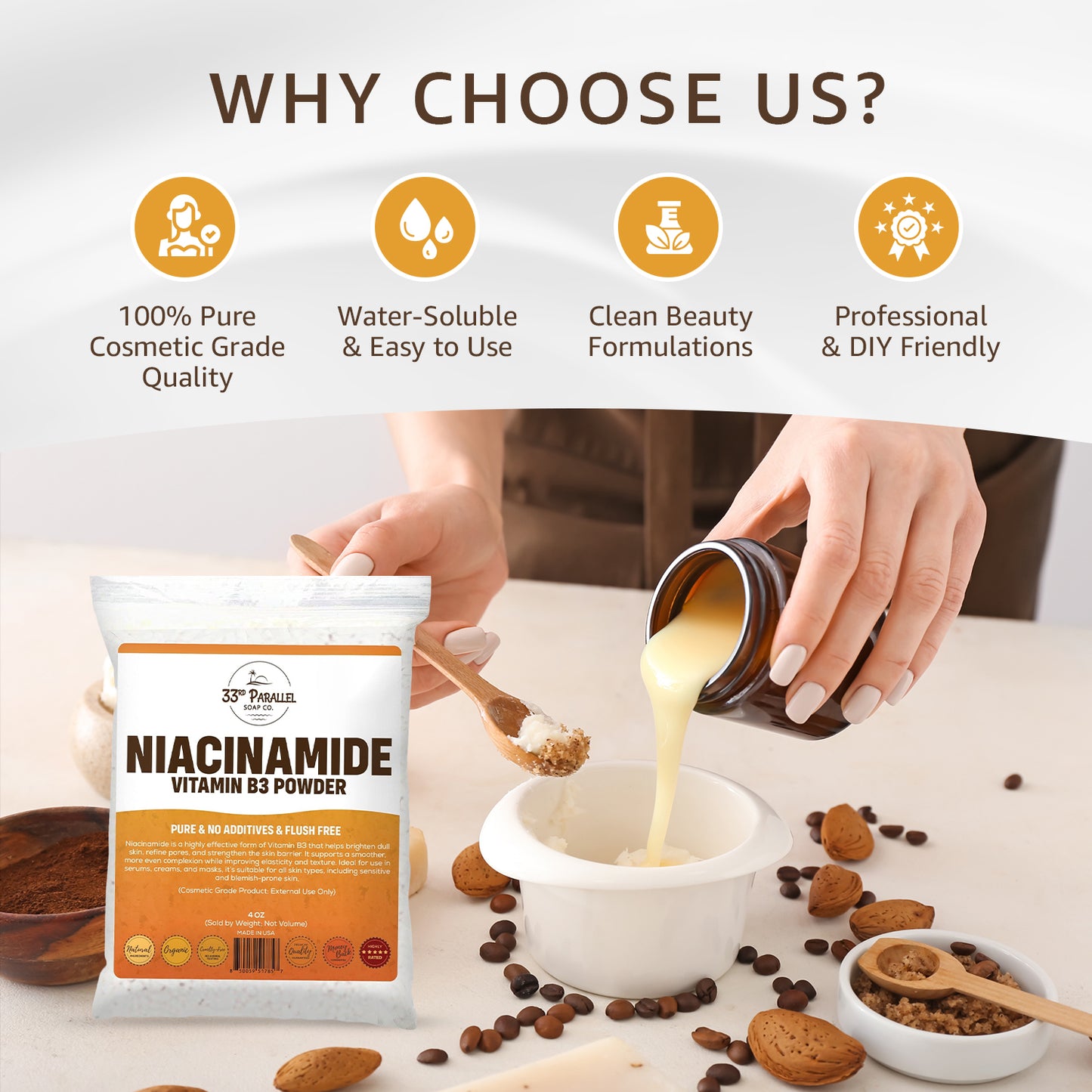 Niacinamide Powder (Vitamin B3)