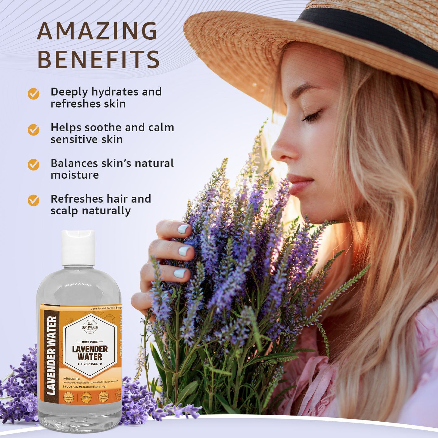 Lavender Water (Hydrosol)