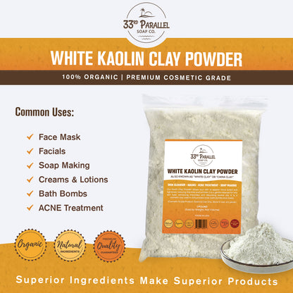 White Kaolin Clay