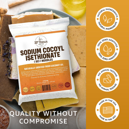 Sodium Cocoyl Isethionate Noodles