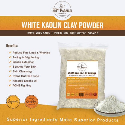 White Kaolin Clay