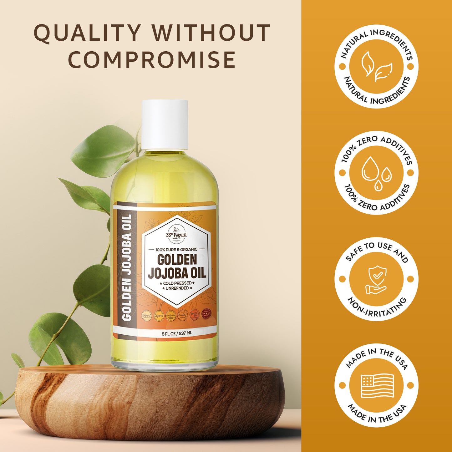 Golden Jojoba Oil