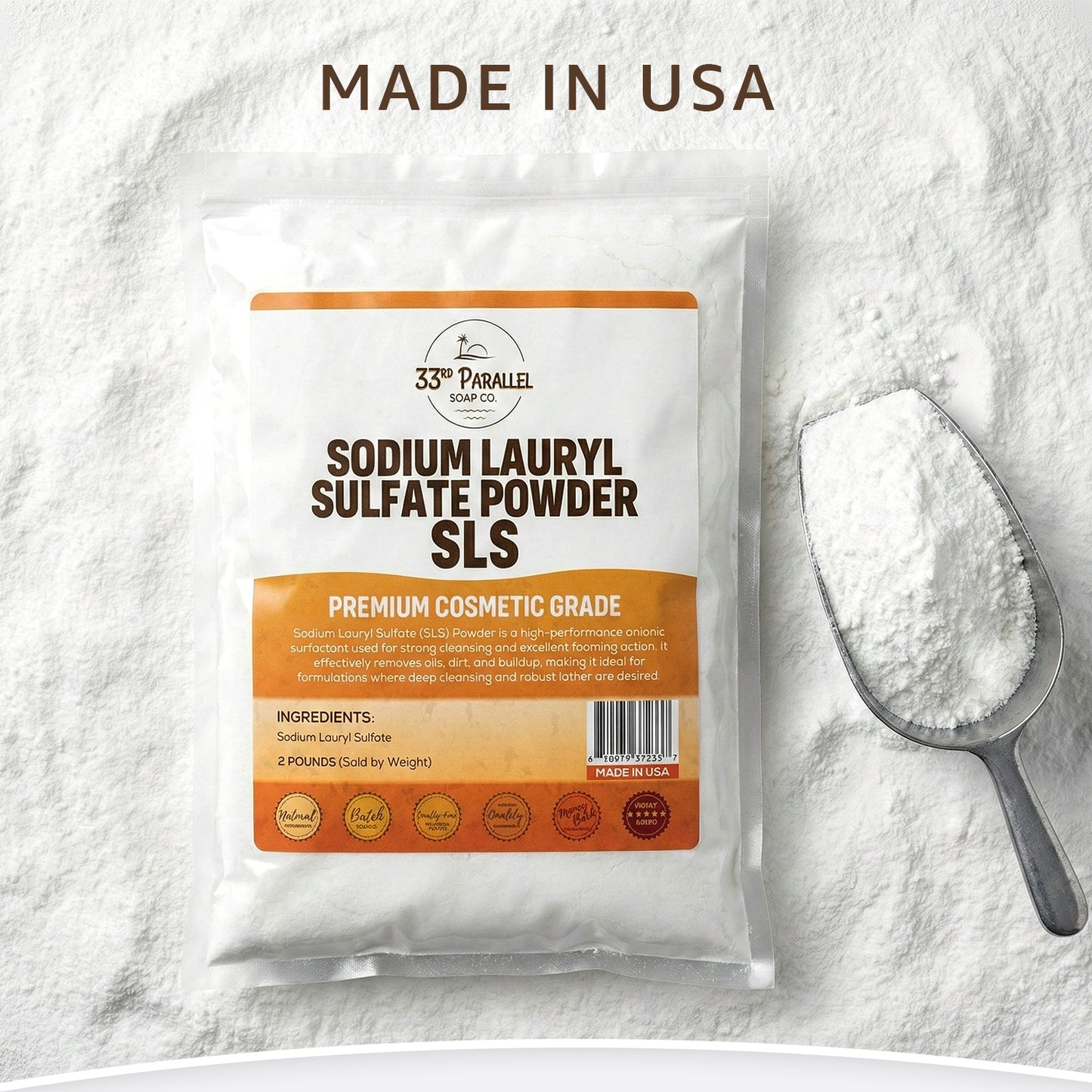 Sodium Lauryl Sulfate (SLS) - Powder